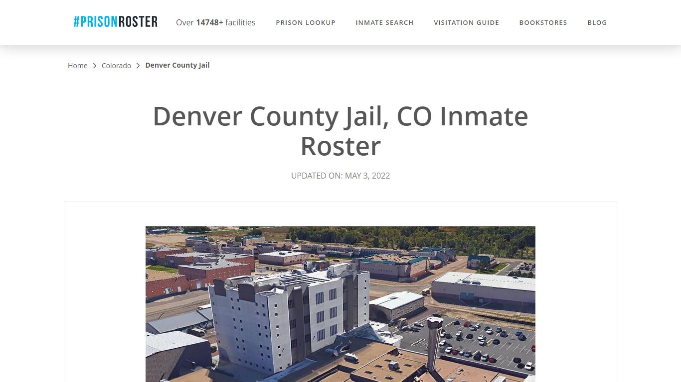 Denver County Jail, CO Inmate Roster